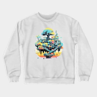 Nature Architecture Home World Outdoor Beauty Adventure Crewneck Sweatshirt